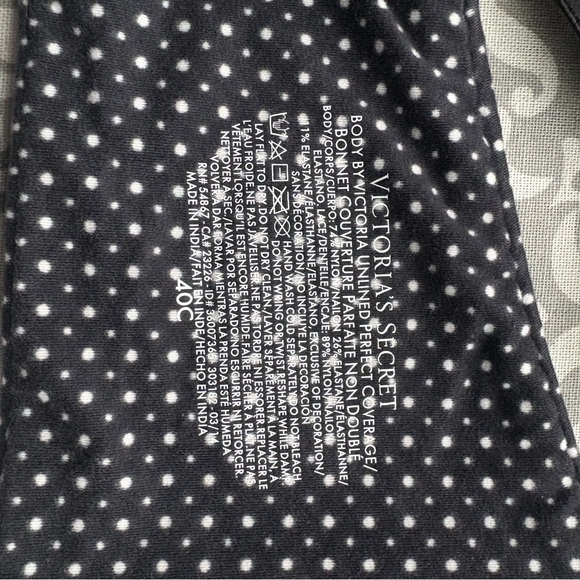 Victoria's Secret Black and White Dotted Top - Picture 2 of 6